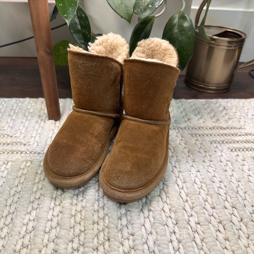 BearPaw Kids Tan Boots